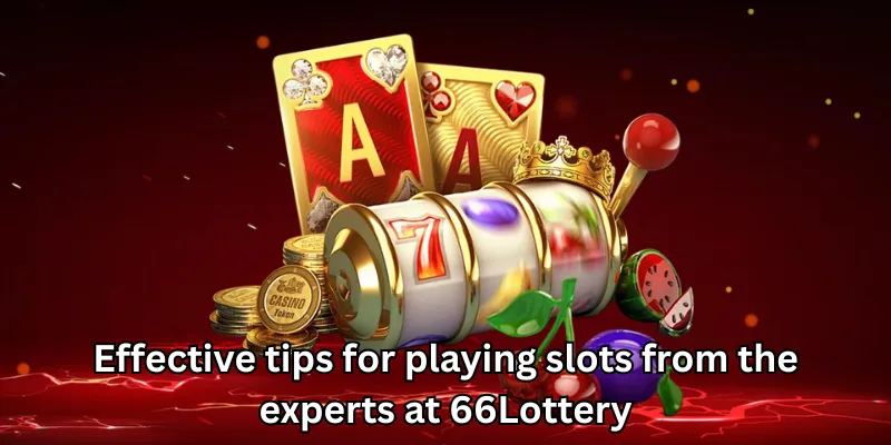 Effective tips for playing slots from the experts at 66Lottery