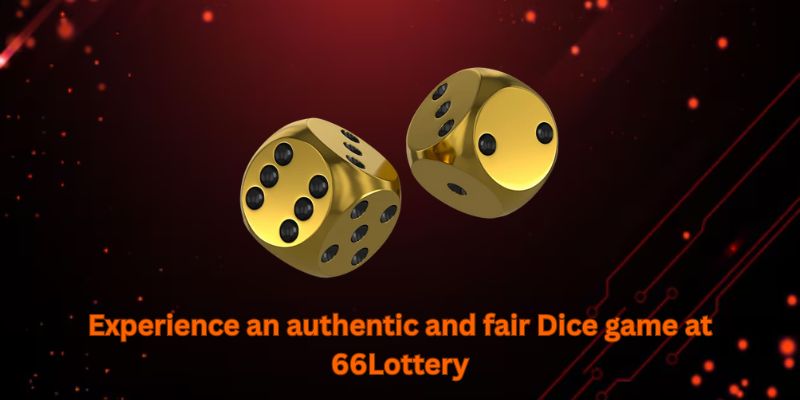 Experience an authentic and fair Dice game at 66Lottery